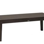 The Lucia coffee table in ash grey color.